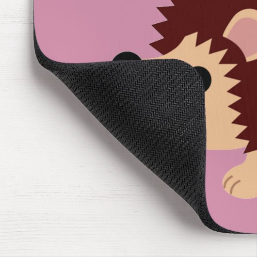 Cute Hedgel g Mousepad Muismat (Hoek)