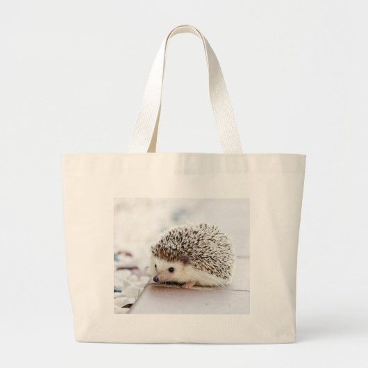 Cute Hedgel Grote Tote Bag (Voorkant)