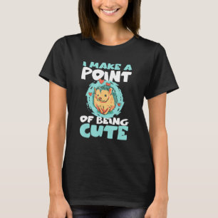 Cute hedgel heart pajama voor egel t-shirt