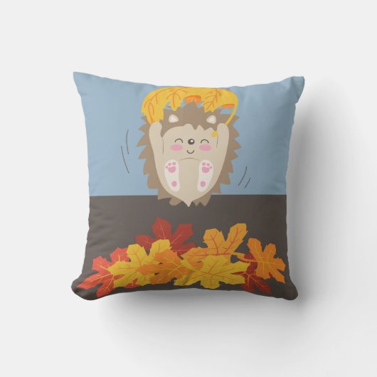 Cute hedgel kussen (Voorkant)