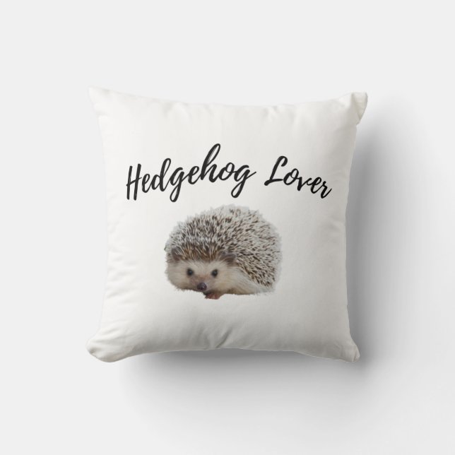 Cute Hedgel Kussen (Voorkant)