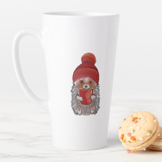 Cute Hedgel Latte Mok (In situ)