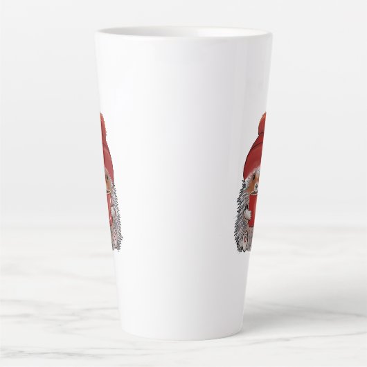 Cute Hedgel Latte Mok (Voorkant)