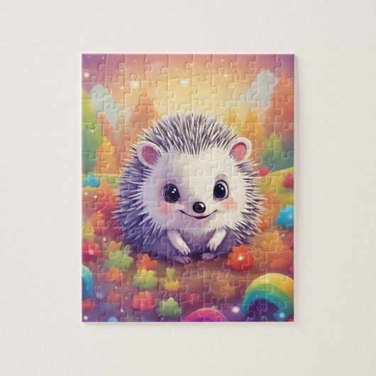 Cute Hedgel Legpuzzel (Verticaal)