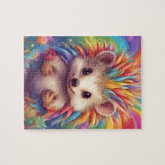 Cute Hedgel Legpuzzel (Horizontaal)