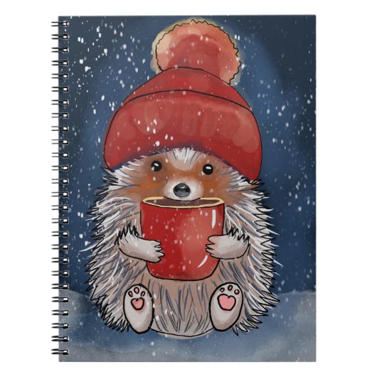 Cute Hedgel Notitieboek (Voorkant)