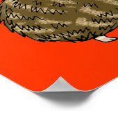 Cute hedgel poster (Hoek)