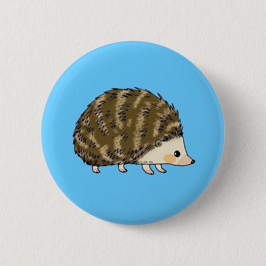 Cute hedgel ronde button 5,7 cm (Voorkant)