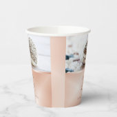 Cute Hedgel Roos Gold | Aangepaste verjaardag Papieren Bekers (Links)