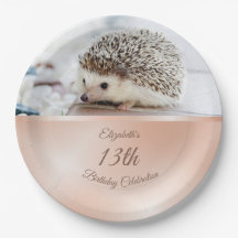 Cute Hedgel Roos Gold | Aangepaste verjaardag