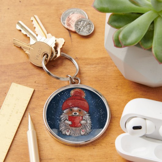 Cute Hedgel Sleutelhanger (Bureau)