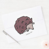 Cute Hedgel-Stickers Ronde Sticker (Envelop)