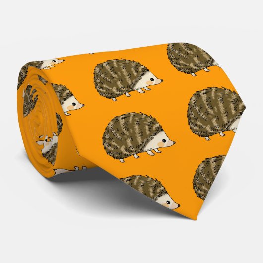 Cute hedgel stropdas (Opgerold)