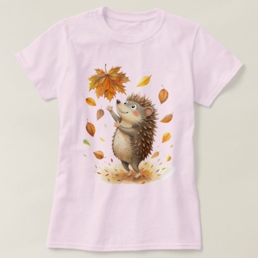 Cute hedgel t-shirt (Design voorkant)