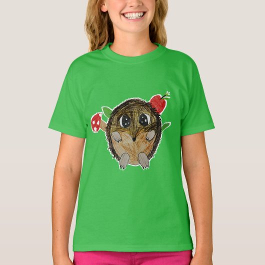 Cute Hedgel T-shirt (Voorkant)