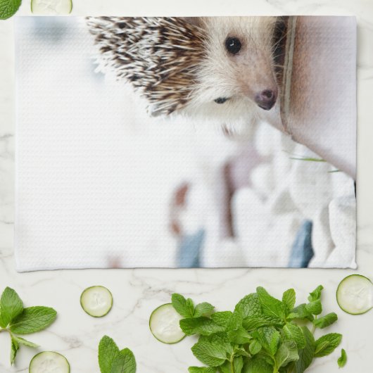 Cute Hedgel Theedoek (Gevouwen)