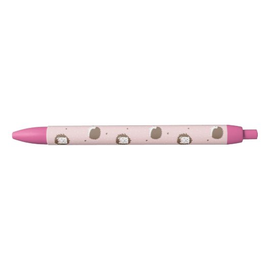Cute Hedgel Zwarte Inkt Pen (Voorkant)