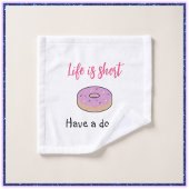 Cute heeft een donut bad handdoek