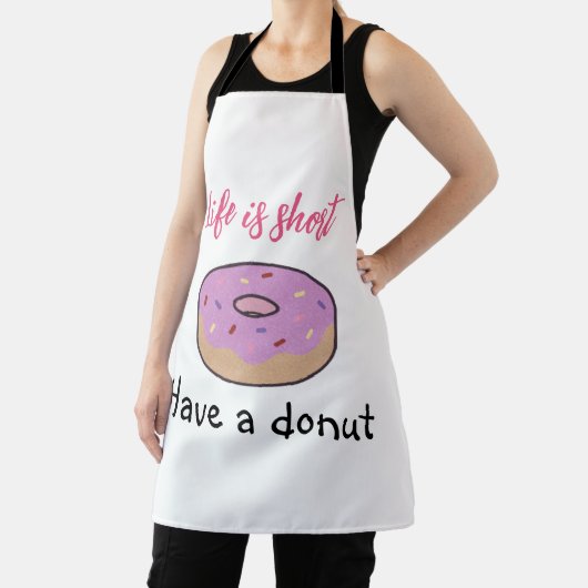 Cute heeft een donut schort (Insitu)