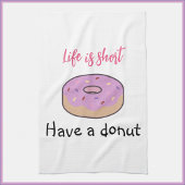 Cute heeft een donut theedoek