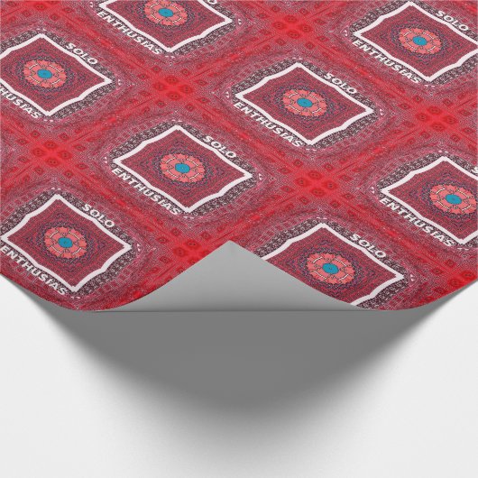 Cute heerlijk Solo enthousiasme Cadeaupapier (Hoek)