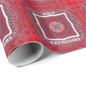 Cute heerlijk Solo enthousiasme Cadeaupapier (Rol Hoek)