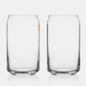 Cute Height Difference Couple Drinkware Set Blikvorm Glas (Rechts)