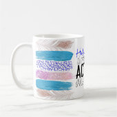 Cute Heilige Geest Activate Wrap Koffiemok (Links)