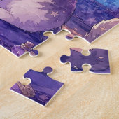 Cute Heks Kitten Puzzel (Zijkant)