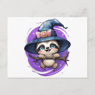 Cute Heks Luiaard Ansichtkaart Briefkaart