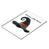 Cute Heksenhoed Halloween Spoken Notitieboek (Linkerzijde)