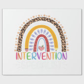 Cute Helpt kleine handen bij kinderarbeid Cadeaupapier (Vlak)