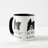 Cute Herding Dog & Sheep Mok (Voorkant links)