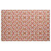 Cute Herfst Fox Pumpkin Acorn Maple Leaf Waterverf Stof (Fat Quarter)