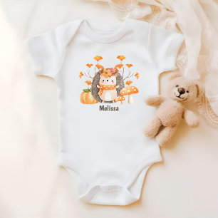 Cute Herfst Hedegel Romper