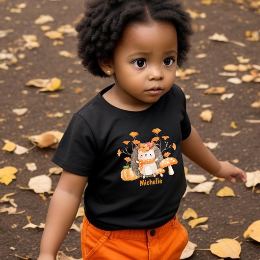 Cute Herfst Hedgel Toddler T-shirt