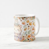 Cute Herfst Muizen Pumpkin Spice Mok (Voorkant rechts)