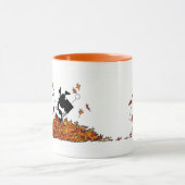 Cute Herfst Season Horse Mok (Midden)