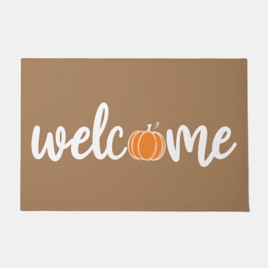 Cute Herfst Welkomstklep Deurmat (Voorkant)