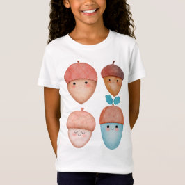 Cute herfstshirt voor jongens en meisjes | Woodlan T-shirt