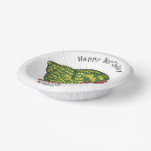 Cute hermit crab cartoon illustration papieren kommen (Gebogen)