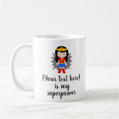 Cute Hero Superpower Coffee Mok (Links)