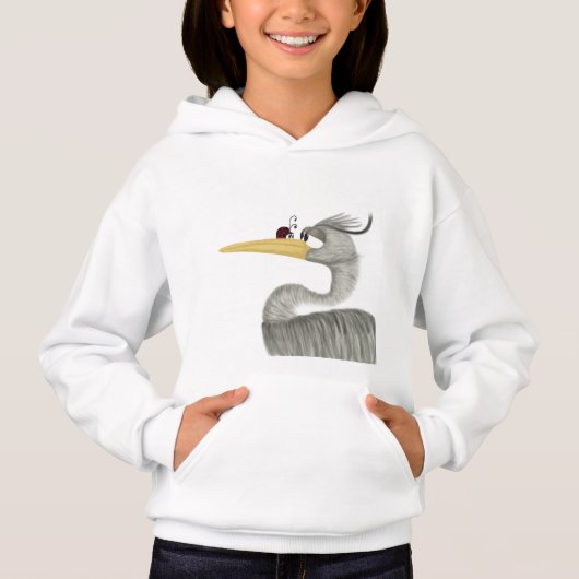Cute Heron en Ladybug (Voorkant)