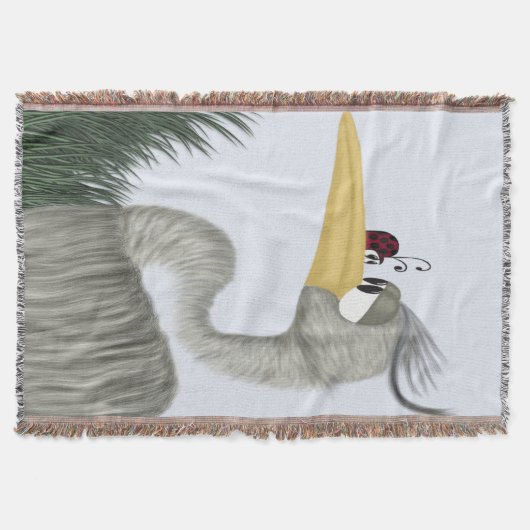 Cute Heron en Ladybug Deken (Voorkant)