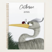 Cute Heron en Ladybug Planner (Voorkant)