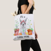 Cute Het is een Llama-ding Tote Bag (Dichtbij)