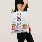 Cute Het is een paarse ding. Tote Bag (Dichtbij)