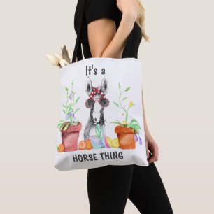 Cute Het is een paarse ding. Tote Bag