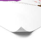 Cute Het is Warme Lucht Ballon Dagen van de Week R Poster (Hoek)