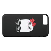 Cute Hey Boo Halloween Design Case-Mate iPhone Case (Achterkant (Horizontaal))
